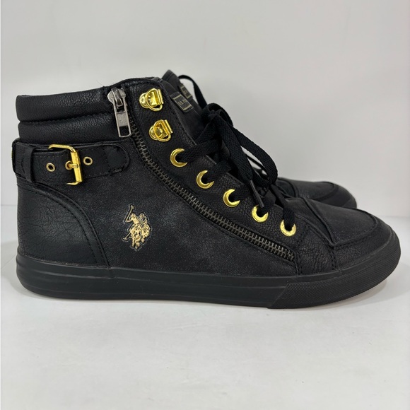 U.S.‎ Polo Assn. Womens Gray Ankle CADY Boots Shoes Sz 10 - Picture 1 of 7